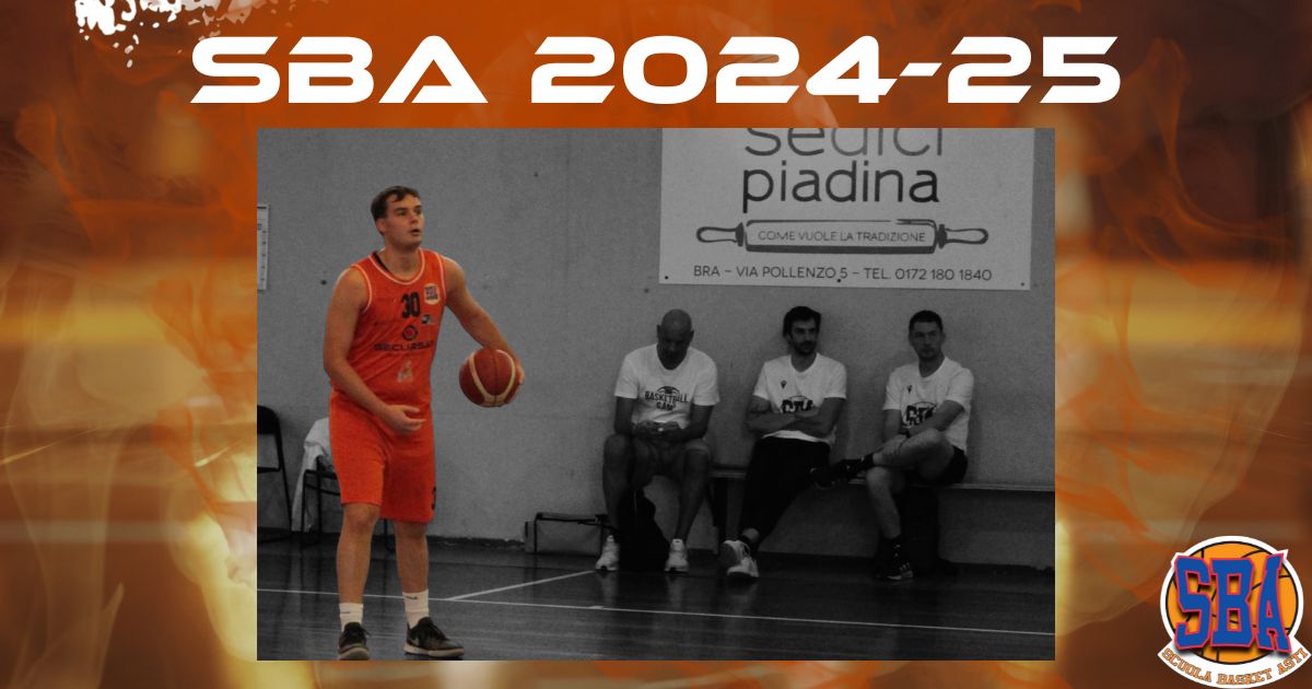 SBA 2024-25: confermato Gobbo!