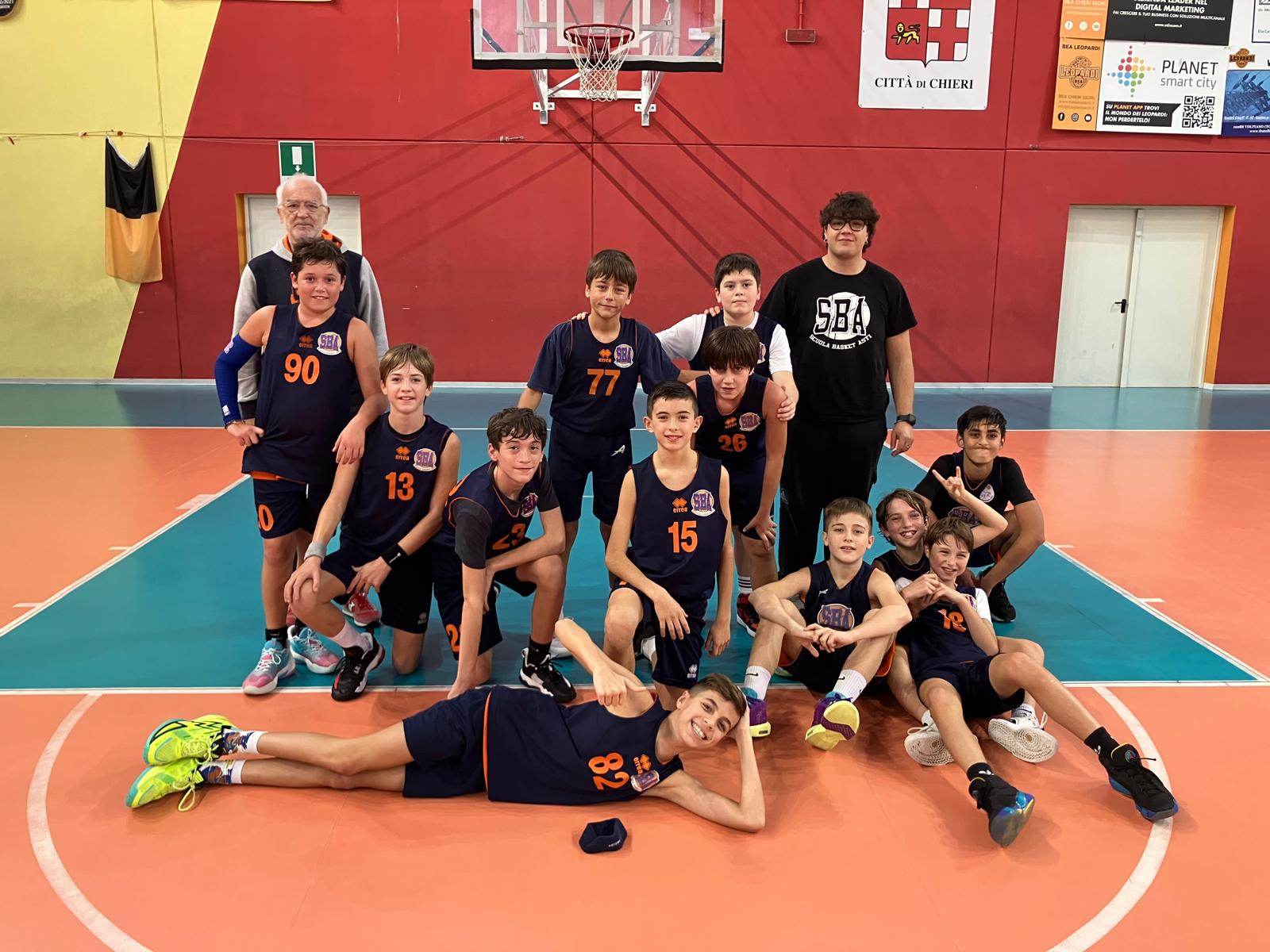 Under 13 Gold: la SBA comincia il campionato con una sconfitta in trasferta