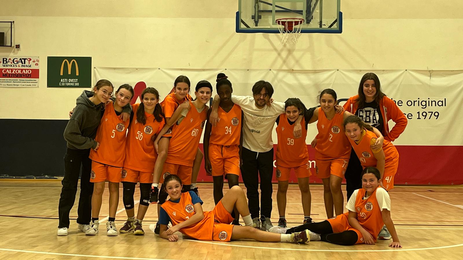 Under 13 Femminile: la SBA difende il fattore campo con Valenza!