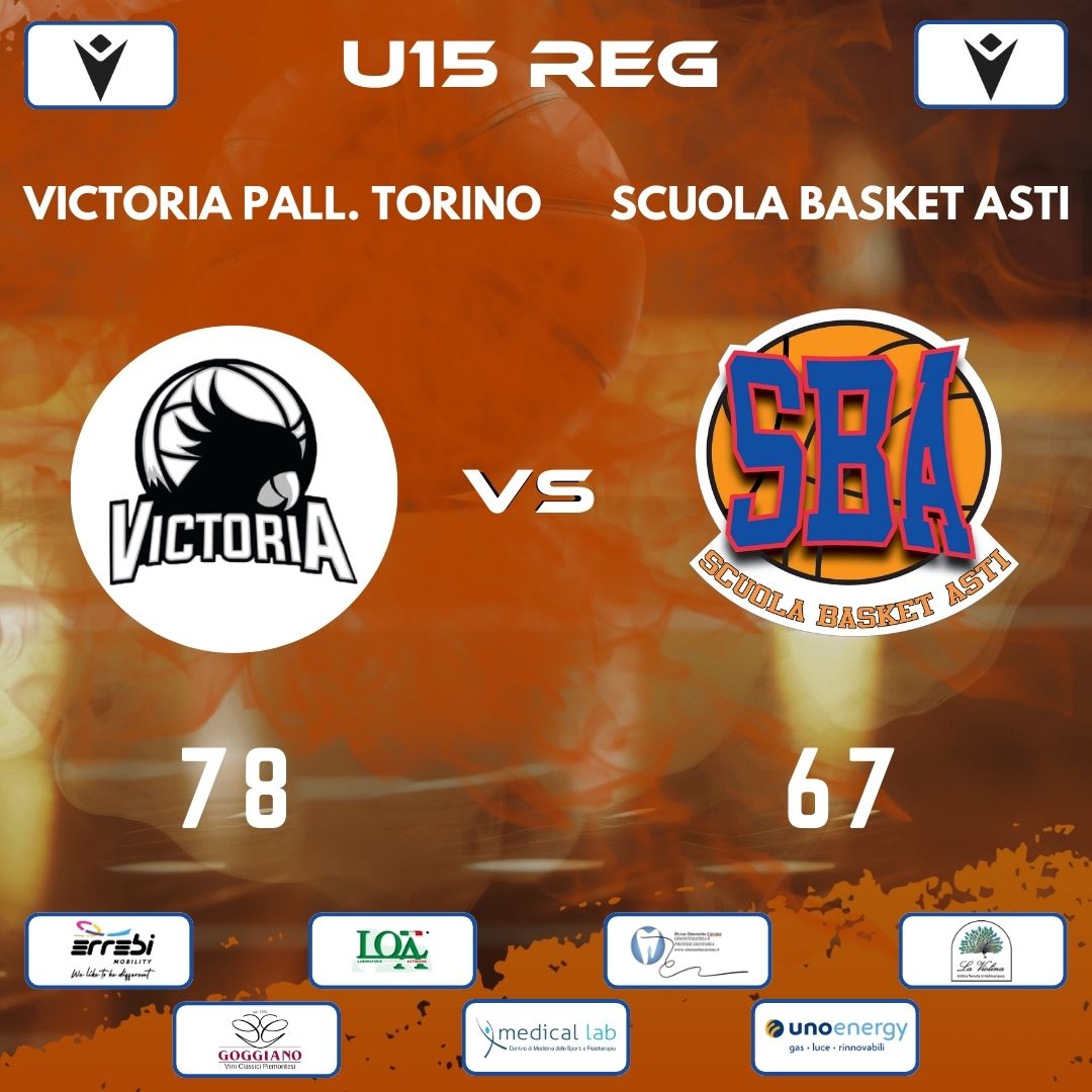 Under 15 Regionale: la SBA perde a Torino!