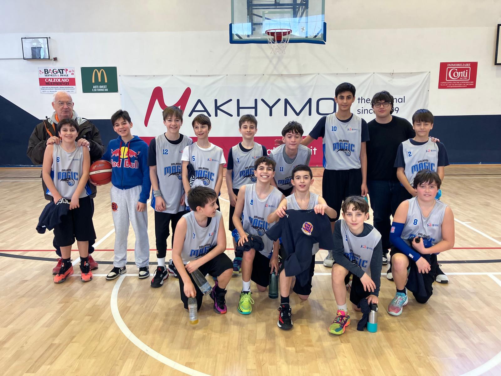 Under 13 Gold: la SBA è stupenda e vince con Derthona!