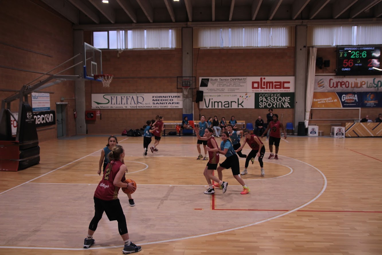 Under 13 Femminile: la corsa della SBA alla Fase Top si ferma a Cuneo